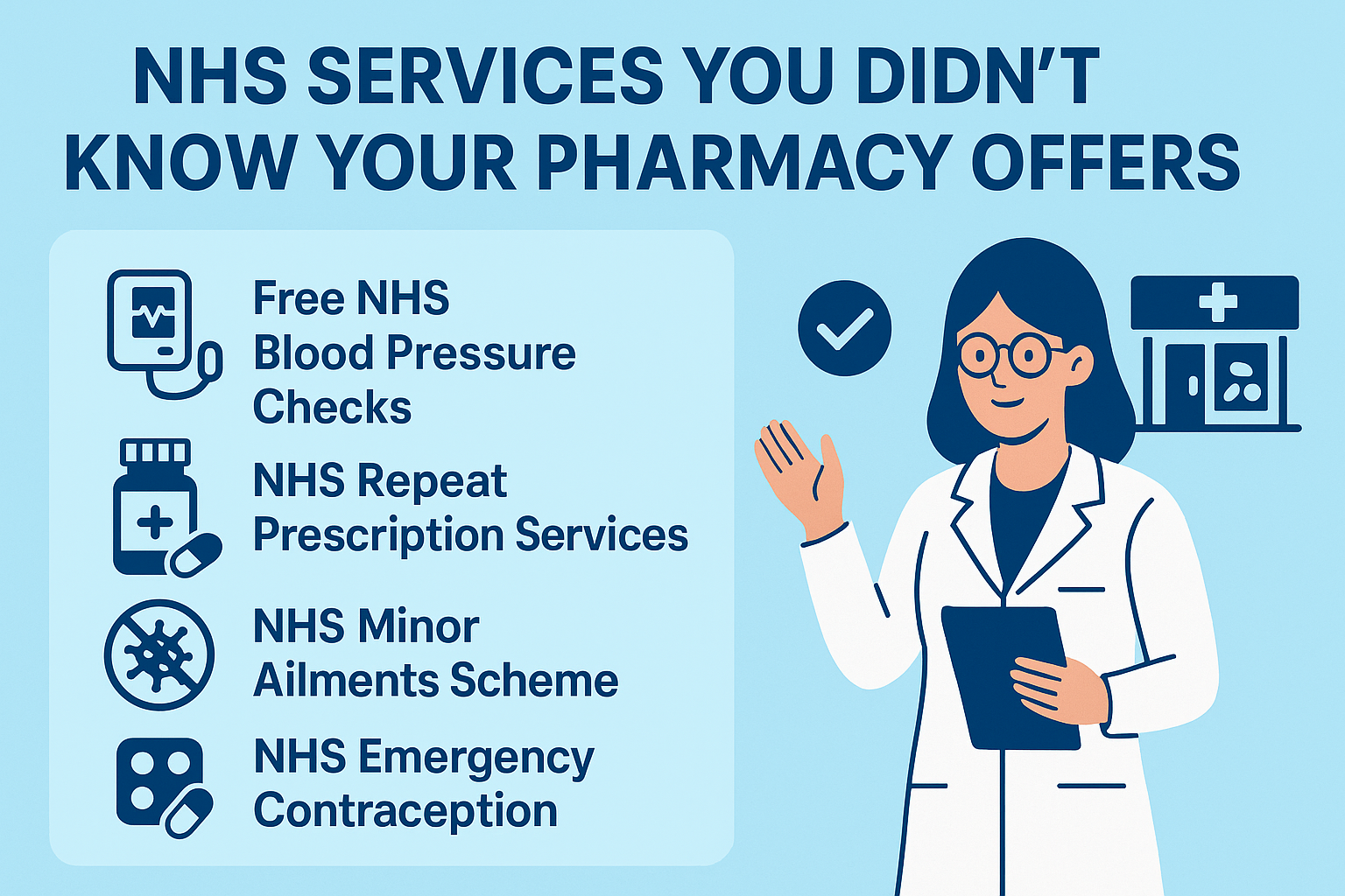 NHS Services Pharmacy Offers You Didn’t Know About